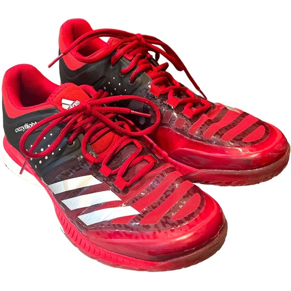 Adidas Crazyflight X W Women’s Volleyball Shoe (Power Red/Silver/Blk) - Picture 2 of 8